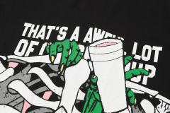 Green Monster Skeleton Print Tee 28694037