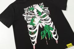 Green Monster Skeleton Print Tee 28694037