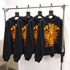1:1 quality version Pumpkin Alphabet Spider Web Print Hoodie & Pants Set 28631072
