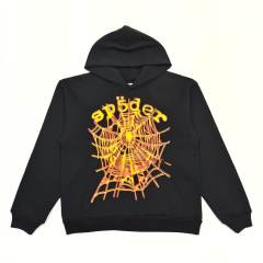 1:1 quality version Pumpkin Alphabet Spider Web Print Hoodie & Pants Set 28631072