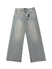 1:1 quality version Side Rhinestone Straight-Leg Jeans 2 colors 28756320