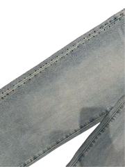 1:1 quality version Side Rhinestone Straight-Leg Jeans 2 colors 28756320