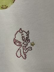 Celery Juice Rhinestone Print Tee 28756452