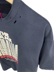 Repeated Logo Letter Print Washed Version Tee 28756309