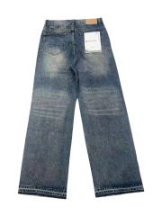 1:1 quality version Both sides Gemstone-Studded Straight-Leg Jeans 2 colors 28758457