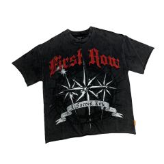 Red Diamond Printed Washed Version Tee 28747720