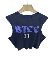 Skull No.11 Print Washed Version Vest 28751626