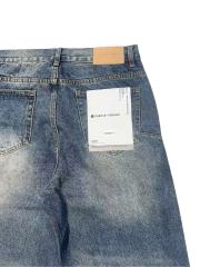1:1 quality version Both sides Gemstone-Studded Straight-Leg Jeans 2 colors 28758457