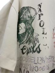 American Vintage Graffiti Rhinestone Print Tee 28756451