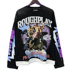 Praise to the Most High Silver Hot Stamping Print Washed Version Long Sleeve T-Shirt 28758385