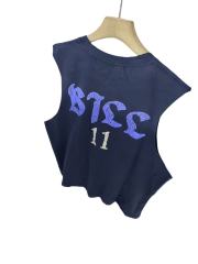 Skull No.11 Print Washed Version Vest 28751626