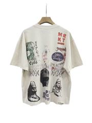 American Vintage Graffiti Rhinestone Print Tee 28756451