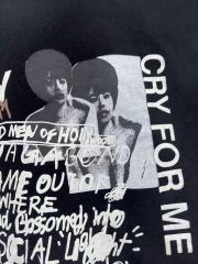 Black Dennis Graffiti Print Washed Version Tee 28756297