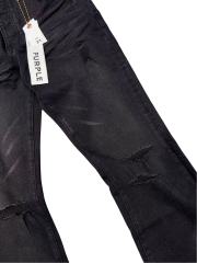 1:1 quality version Black Distressed Flared Jeans 28757509