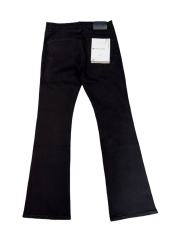1:1 quality version Classic Pure Black Bootcut Jeans 28761314