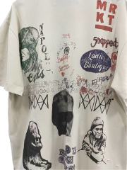 American Vintage Graffiti Rhinestone Print Tee 28756451