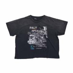 Black Dennis Graffiti Print Washed Version Tee 28756297