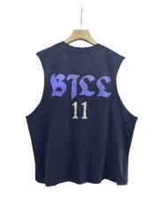 Skull No.11 Print Washed Version Vest 28751626