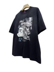 Black Dennis Graffiti Print Washed Version Tee 28756297
