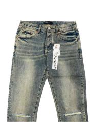 1:1 quality version Vintage Knees Fine-line Rips Jeans 28761309