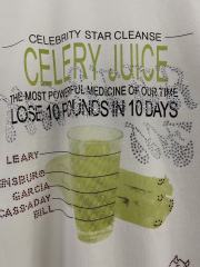Celery Juice Rhinestone Print Tee 28756452