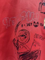 Jersey Devil Rhinestone Print Washed Version Tee 28756307
