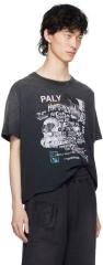 Black Dennis Graffiti Print Washed Version Tee 28756297