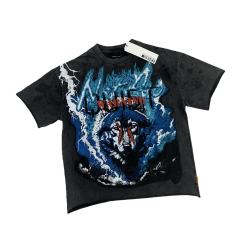 WARNING NOT SO QUIET WOLF CROPPED printed Tee 28747681