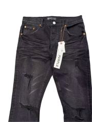1:1 quality version Black Distressed Flared Jeans 28757509