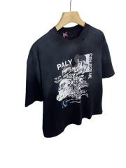 Black Dennis Graffiti Print Washed Version Tee 28756297