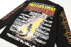 Spacecraft Astronaut Print Long Sleeve T-Shirt 28704412