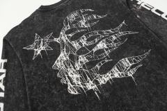 Spider Silk Logo Print Washed Version Long Sleeve T-Shirt 2 colors 28709938