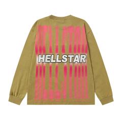 Portrait Print Washed Version Long Sleeve T-Shirt 2 colors 28713164