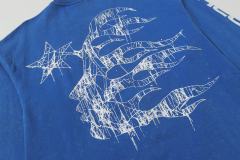 Spider Silk Logo Print Washed Version Long Sleeve T-Shirt 2 colors 28709938
