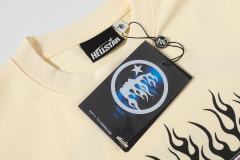 Pink Logo Black Flame Print Long Sleeve T-Shirt 2 colors 28704411