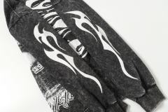 Devil's Eye Print Washed Version Long Sleeve T-Shirt 2 colors 28709905