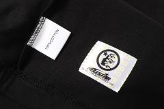 Pink Logo Black Flame Print Long Sleeve T-Shirt 2 colors 28704411