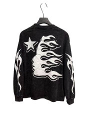 Devil's Eye Print Washed Version Long Sleeve T-Shirt 2 colors 28709905