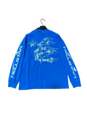 Spider Silk Logo Print Washed Version Long Sleeve T-Shirt 2 colors 28709938