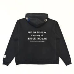 1:1 Quality GD Embroidered Hand-Painted G-Leather Hoodie