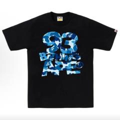 Bape T-Shirt Black White