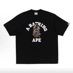 Bape T-Shirt Black White