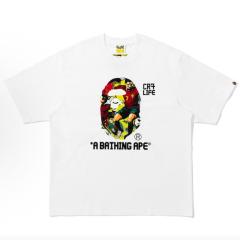 Bape T-Shirt Black White