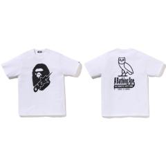 Bape T-Shirt Black White