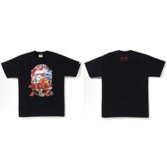 Bape T-Shirt Black White