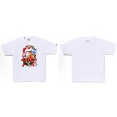 Bape T-Shirt Black White