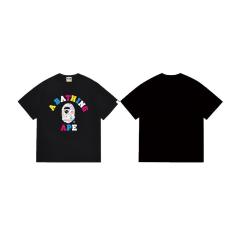 Bape T-Shirt Black White