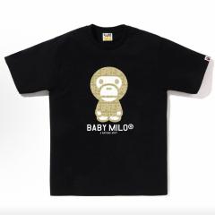 Bape T-Shirt Black White