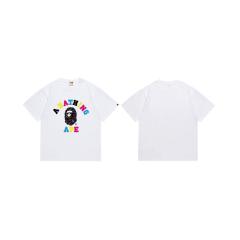 Bape T-Shirt Black White