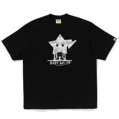Bape T-Shirt Black White